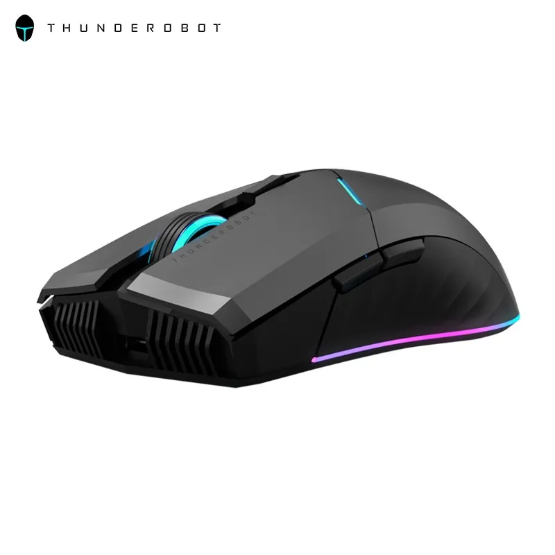 Thunderobot Беспроводная игровая мышь OMRON светодиодный программируемый