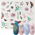 2022 Наклейка на ногти водная наклейки в виде бабочек, цветов, насекомых, серии Типсы для маникюра, Полные Обертывания, декор для ногтей, 32 дизайна на выбор