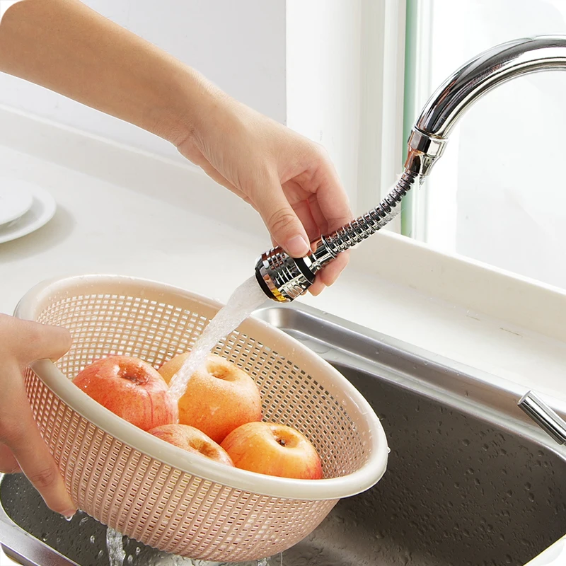 

Creative Kitchen Accessories Supplies Goods 2 Styles Kitchen Water Saving Device Rotate High Pressure Faucet Nozzle