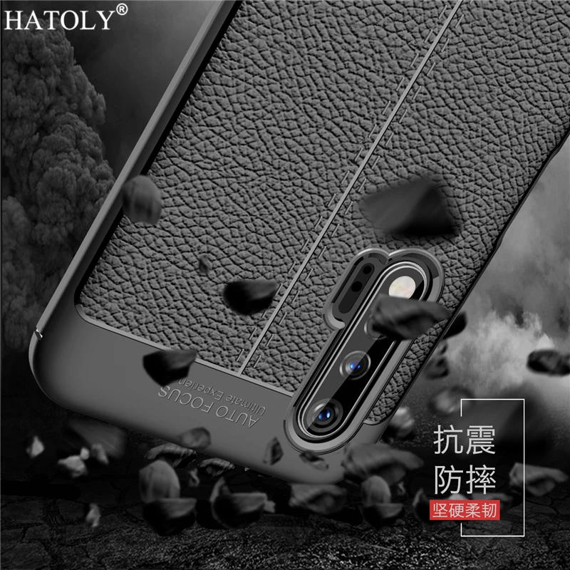 Для Huawei Nova 6 Чехол резиновая силиконовая оболочка чехол Fundas задняя крышка