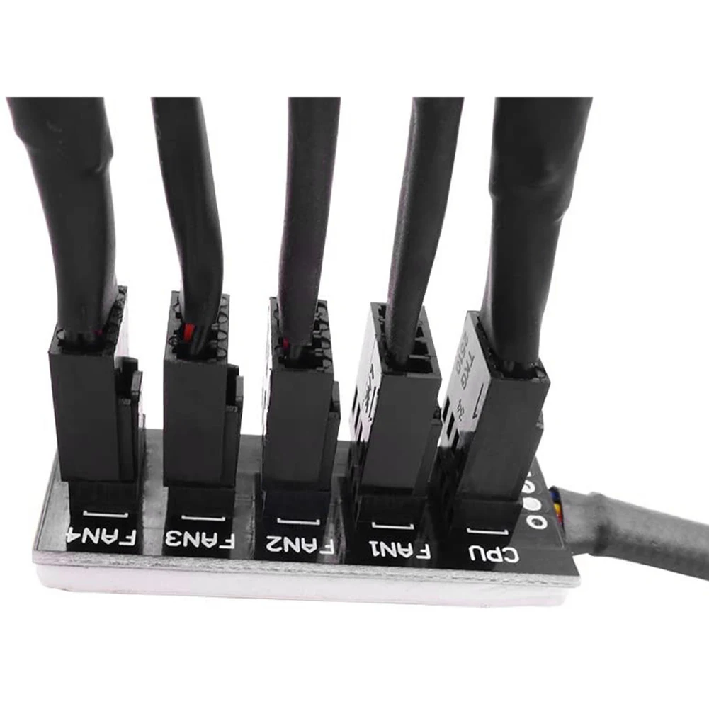 Концентратор 40 см от 1 до 5 4-контактный/3-контактный разделитель ЦП Molex TX4 PWM чехол
