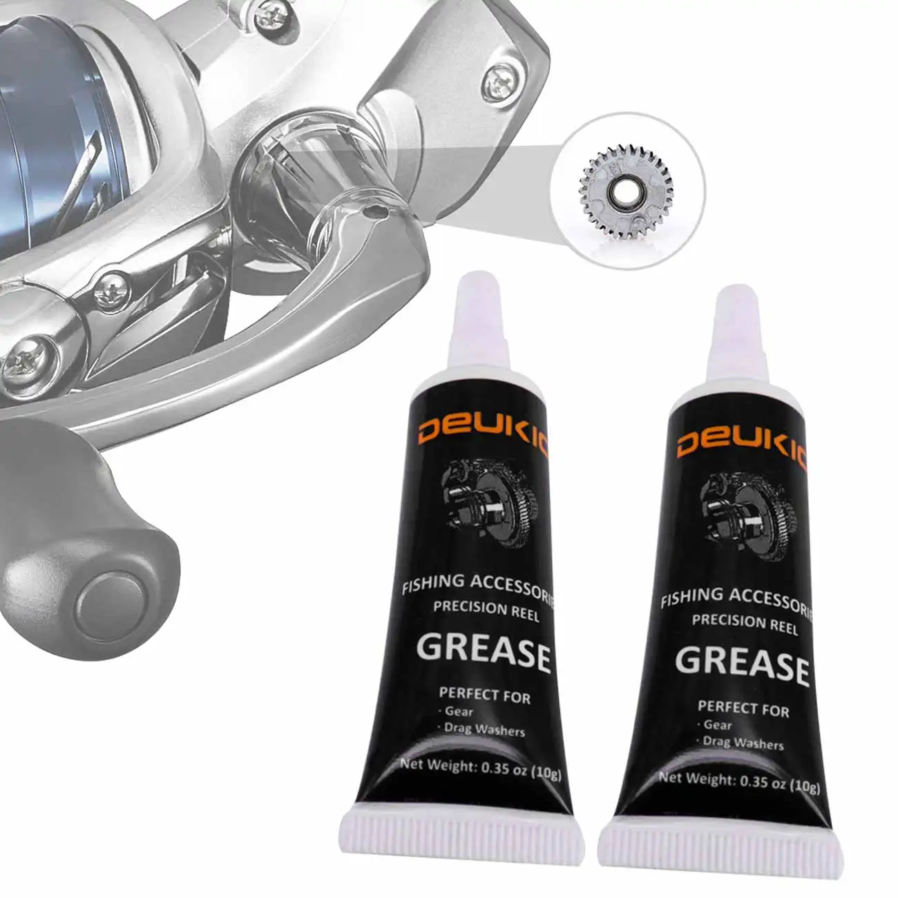 

5pcs Fishing Tool Maintenance Set Fishing Reel Lubricating Grease and Lubricant Oil Roller Bail Roller Bearing Lubricant new