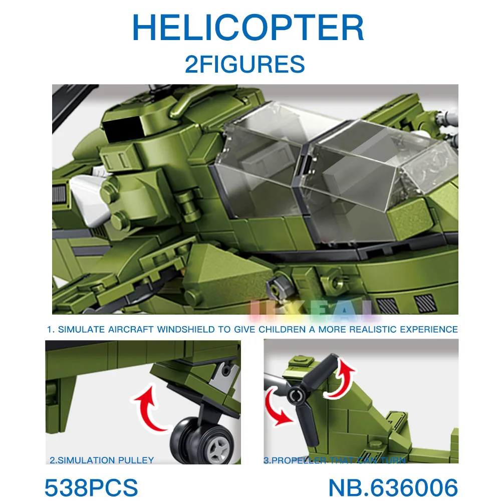 AWACS модель самолета строительные блоки игрушки для детей коллекция кирпичей