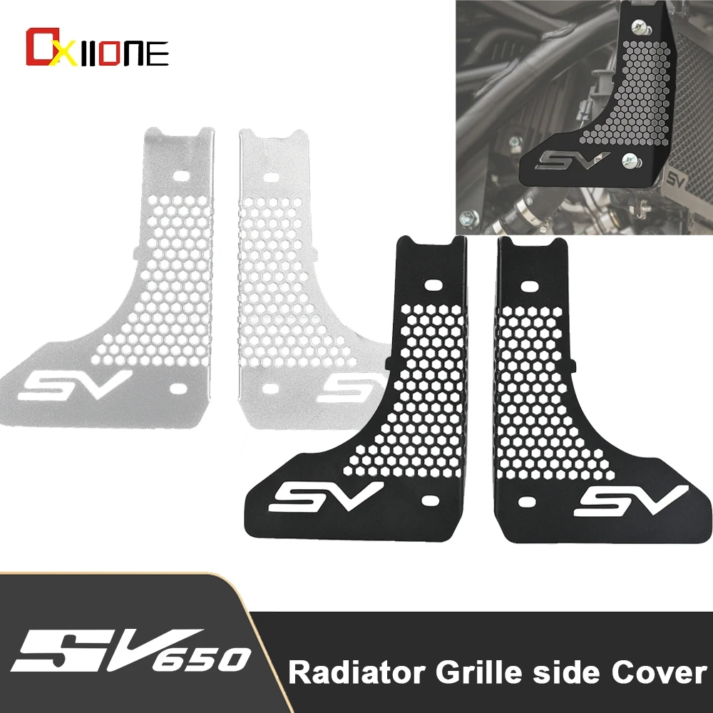 

Motorcycle Aluminum Side Radiator Grille Cover Guard Protector For Suzuki SV650 SV 650 2016 2017 2018 2019 2020 2021 Accessories