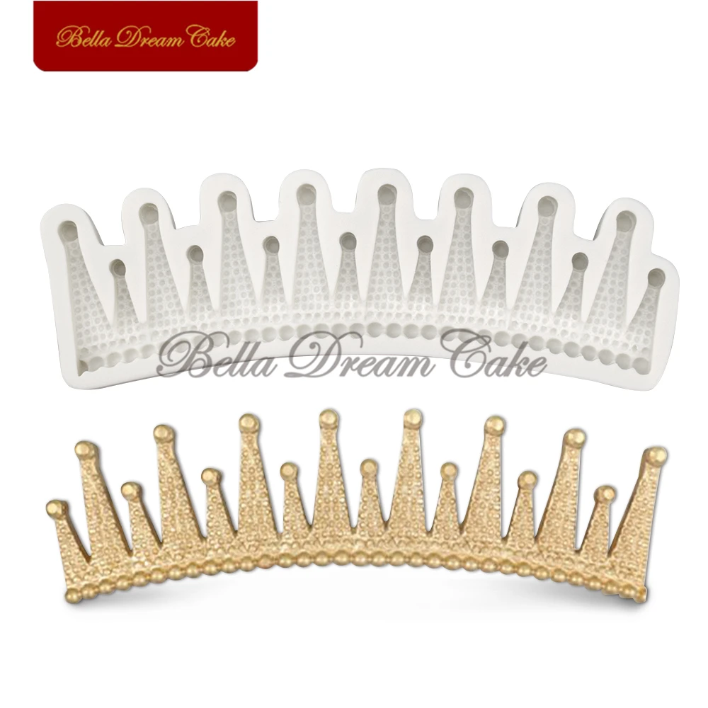 

3D Crown Silicone Mold Chocolate Fondant Cake Mould DIY Handmade Soap Molds Cake Decorating Tools Kitchen Baking Accessories