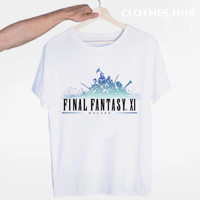Final fantasy футболки модные мужские и женские Топы футболка с коротким рукавом унисекс футболка