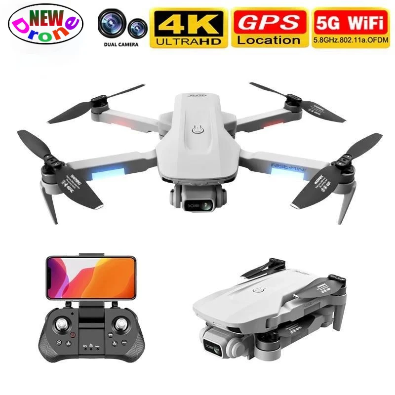 

F8 GPS Дрон 5G HD 4K Камера профессиональный 2000 м передачи изображения бесщеточный мотор складной Квадрокоптер RC Дрон подарок вертолет