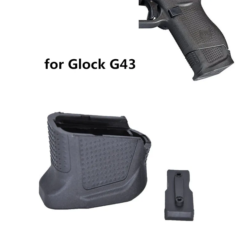 Glock 43 более журнал опорной плиты плюс удлинитель для детей в возрасте от 9 мм 6rd