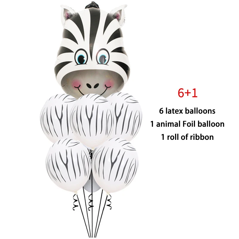 12 дюймов мультфильм воздушные шары в форме животных набор для дня рождения