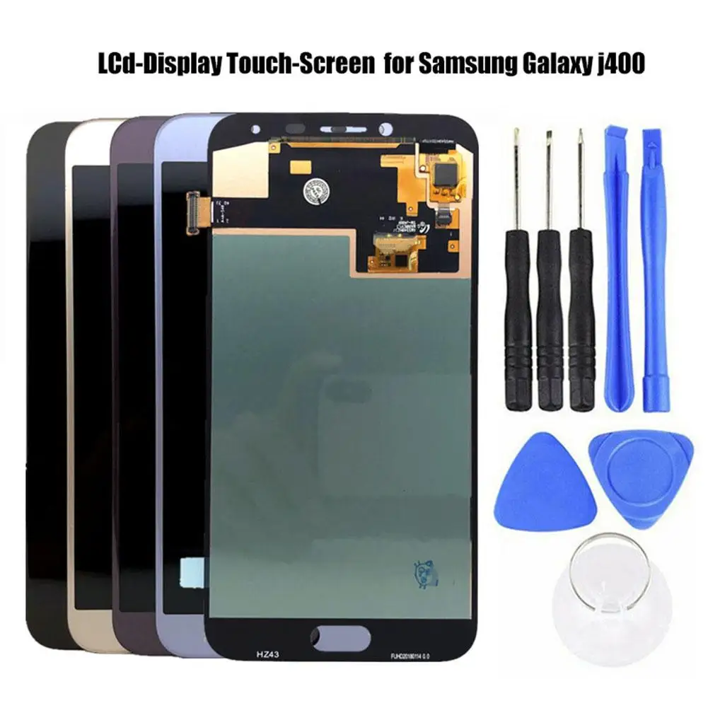 Super AMOLED для Samsung Galaxy J4 J400 J400F J400G/DS ЖК дисплей с дигитайзером сенсорного экрана в