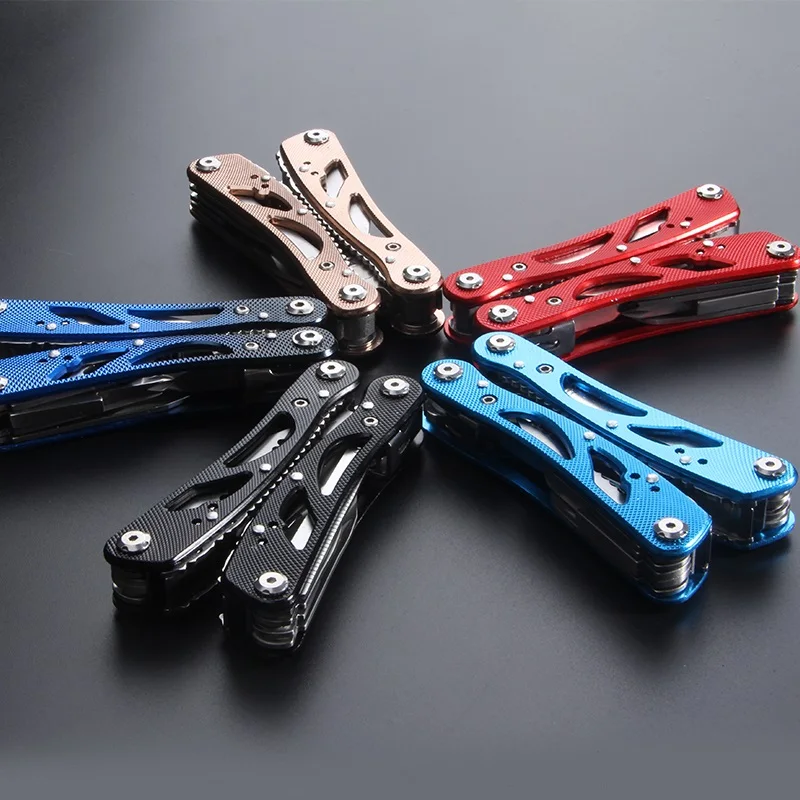 Многофункциональные плоскогубцы со скидкой отвертка карманный складной