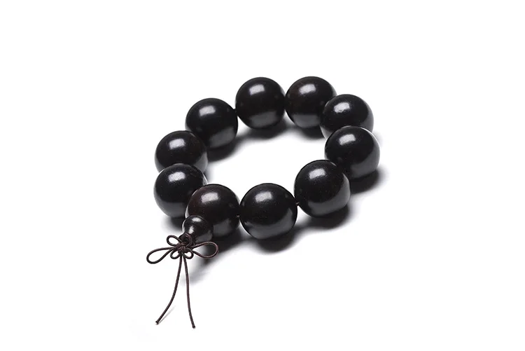 Черное дерево бусины Тибетский буддизм|Плетеные браслеты| |