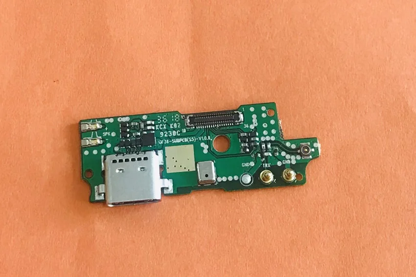 Бывшая в употреблении оригинальная зарядная Плата USB для телефона H5 MT6739 Quad Core