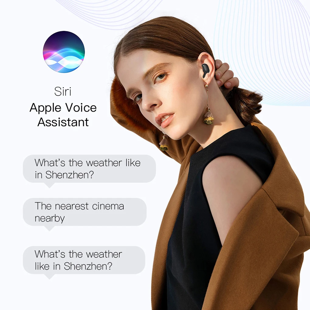 Беспроводная Спортивная bluetooth гарнитура E6s с цифровым дисплеем наушники вкладыши