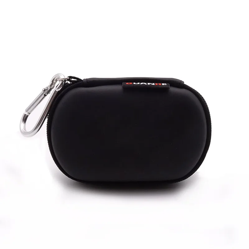 black USB флэш-накопитель, чехол для переноски, защитный чехол, сумка для хранения, чехол для наушников, органайзер для кабеля, аксессуары, коробка для хранения - Цвет: black
