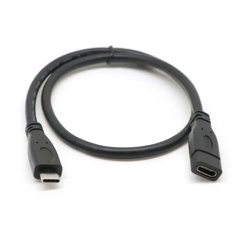 С внешним кабелем штырь-гнездо 3 в 1 мультипортовый адаптер типа C на 4K HDMI USB 0