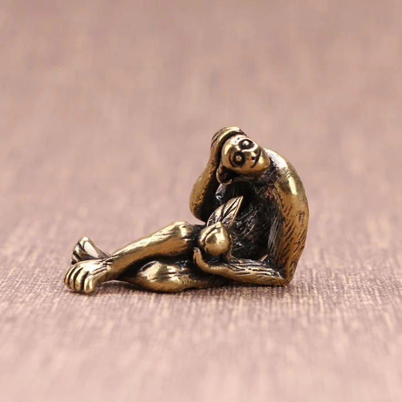 Декоративные фигурки обезьян фэн-шуй из чистой меди | Дом и сад