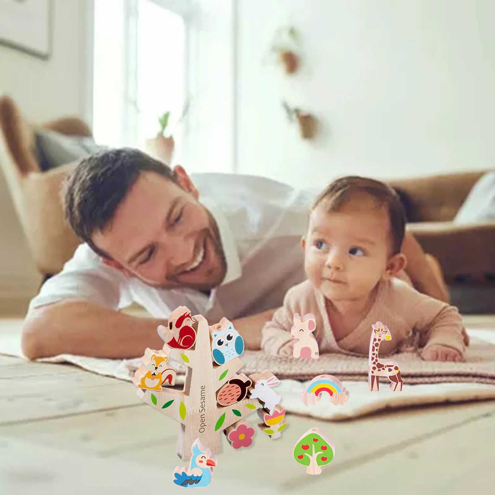 Штабелируемый игрушки из дерева для штабелирования игры Геркулес kid ИГРУШКИ