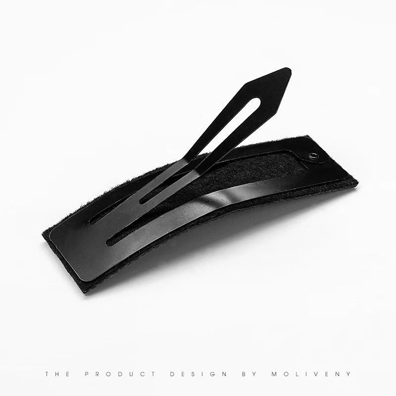 

INS Barrettes Adult Hair Top Clip Long Clip Cropped Hair Clip Barrettes South Korea Versatile Bangs Clip Mori Style Edge Clamp