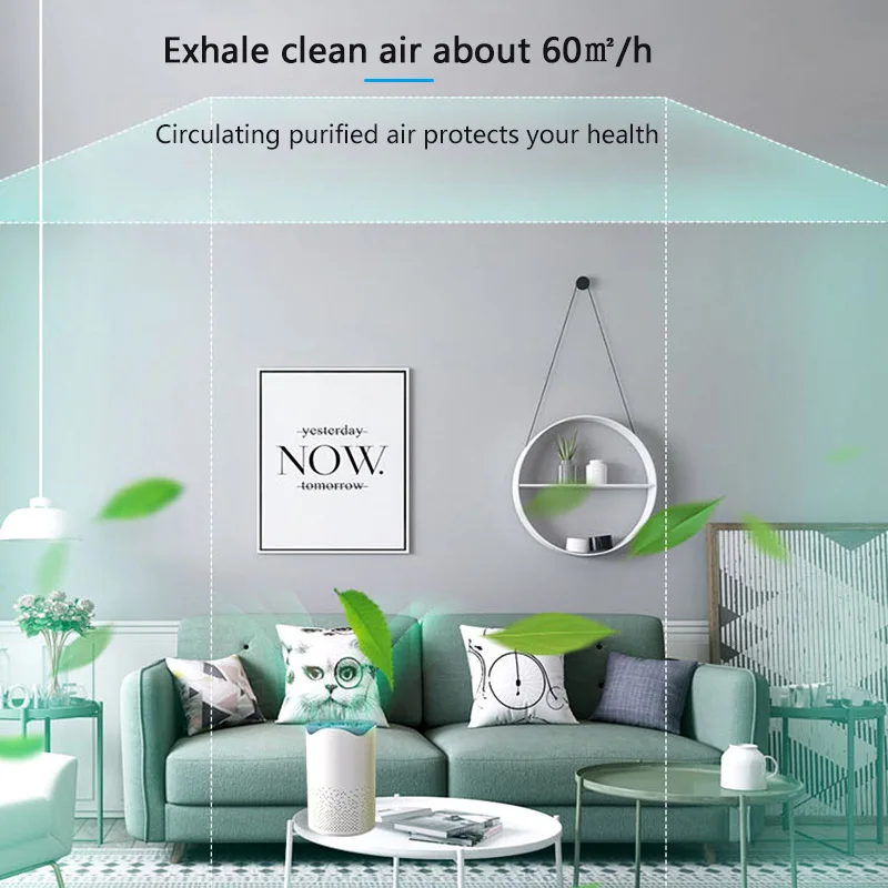 Домашний очиститель воздуха ионизатор воздухоочиститель УФ лампа стерилизатор