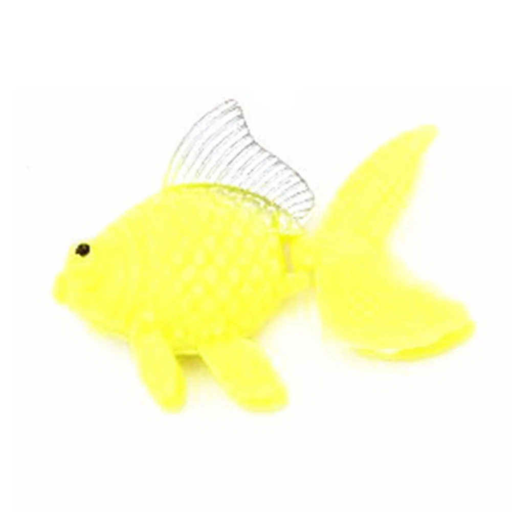 1 шт. забавные Искусственные пластиковые плавающие рыбки аквариумные украшения