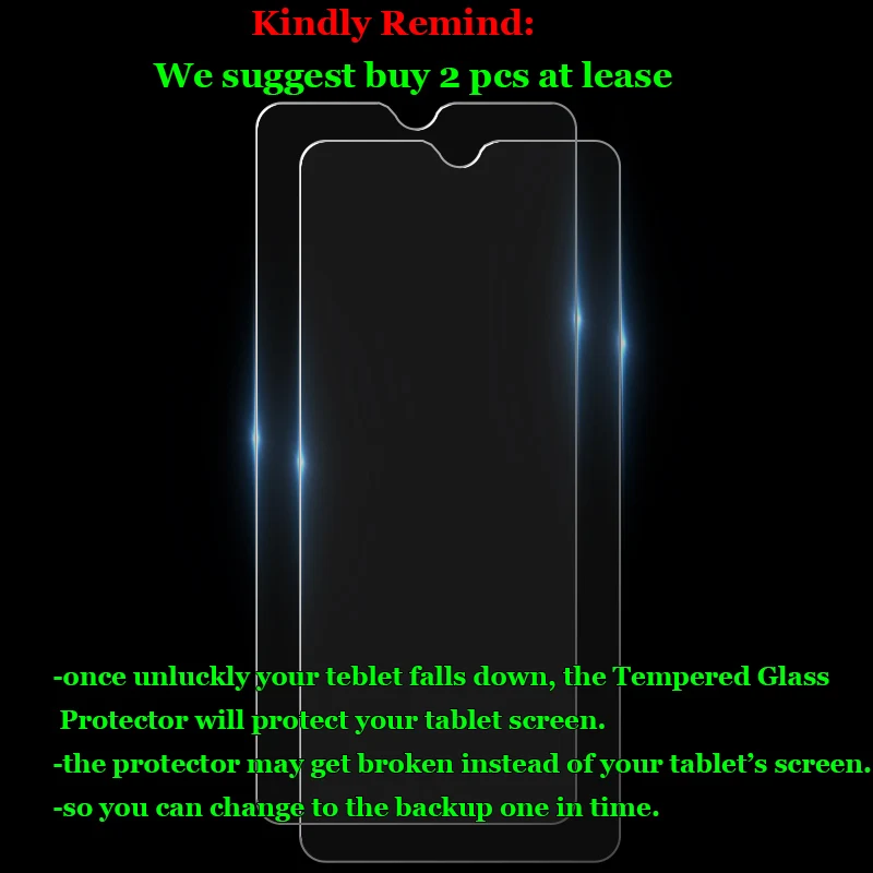 

For Alcatel 5X 5061 6.52" Clear Tempered Glass 9H 2.5D Premium Screen Protector Film