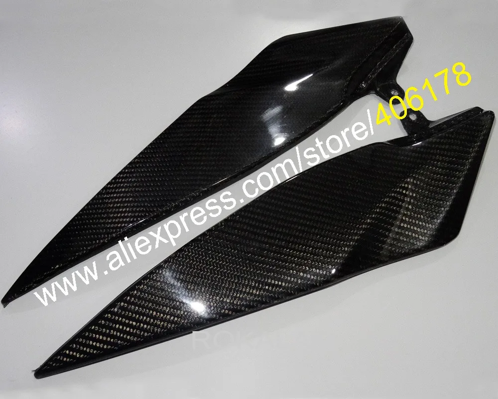 Лидер продаж 2 х Боковые Крышки для резервуара из углеродного волокна Обтекатели
