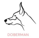 DOBERMAN Собака портрет Персонализированные Имя ожерелье Собака ювелирные изделия любимое животное подарок для мамы собаки породы ожерелье PN305 - Окраска металла: DOBERMAN