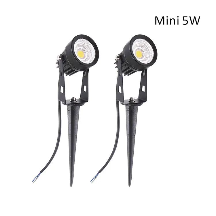 1 шт 12v 220v Светодиодный прожектор светильник 3W 5 Вт, 7 Вт, 9 Вт, 12 Вт, IP65 Светодиодный точечный светильник на открытом воздухе светильник ing затемнения потолочные светильник
