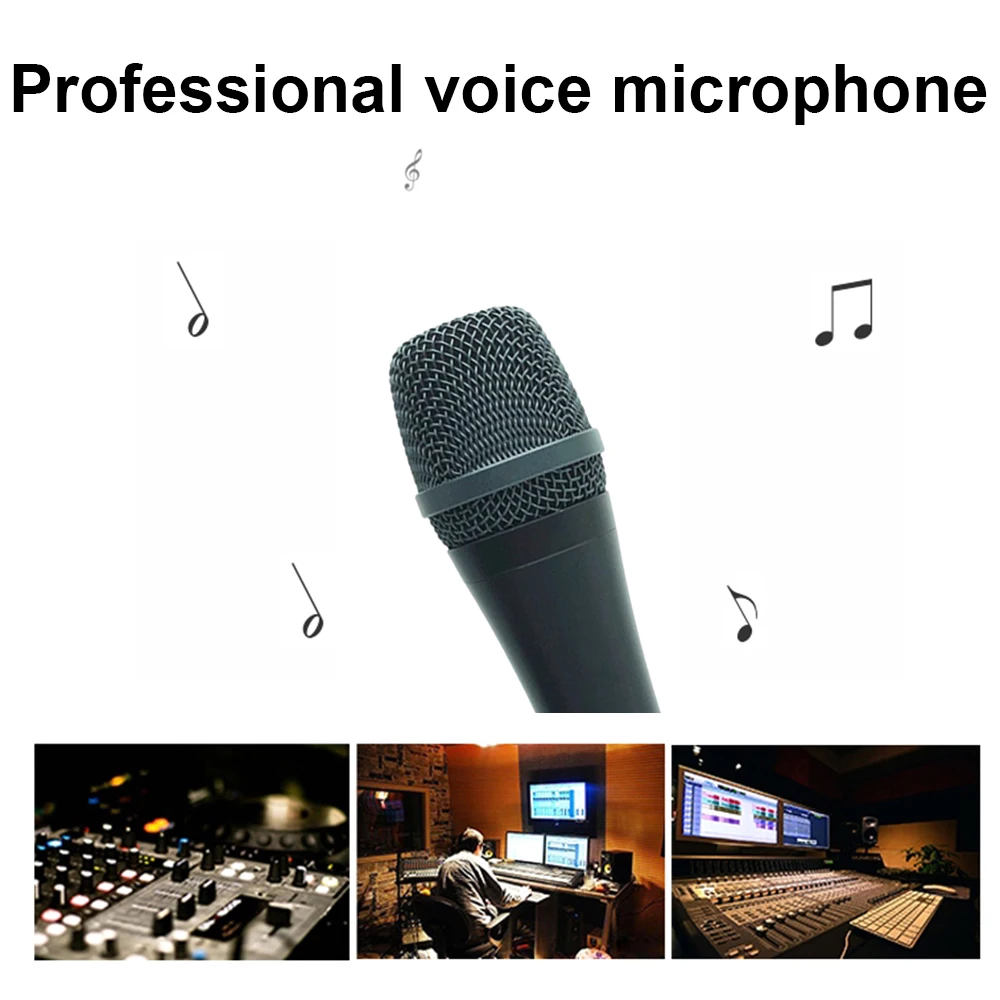 Микрофон E945 проводной кардиоидный караоке | Электроника