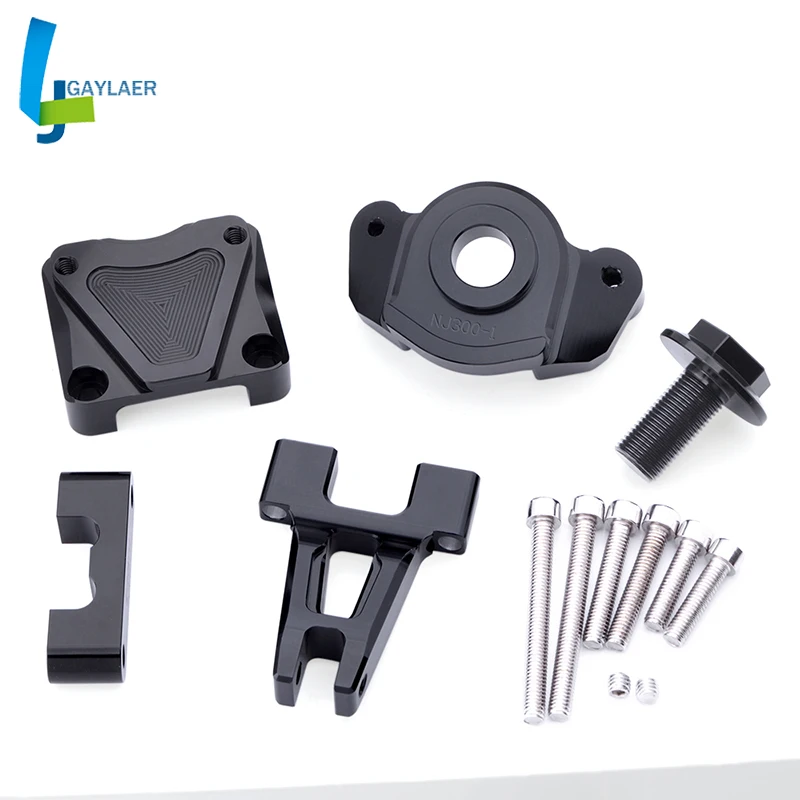 

Аксессуары для мотоциклов рулевой демпфер Стабилизатор Mouting кронштейн для Kawasaki Ninja 250R 2008-2014 Ninja 300 2013-2015