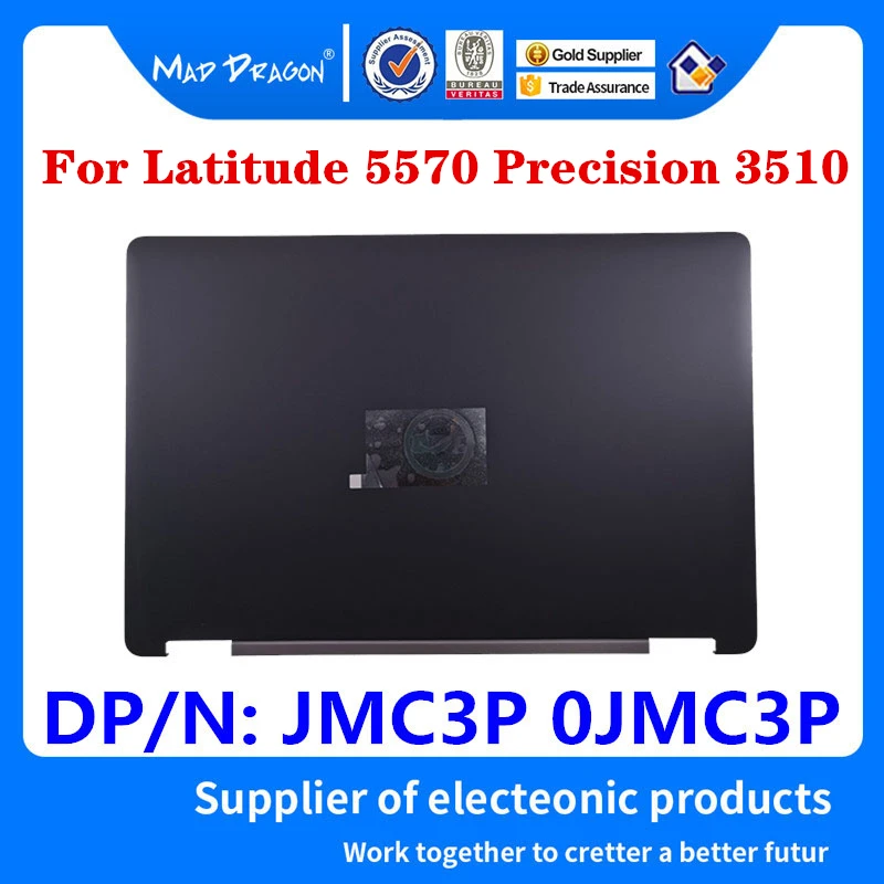 

New original LCD Top Cover LCD Back Cover Black A shell For Dell Latitude 5570 E5570 Precision 3510 M3510 Laptop JMC3P 0JMC3P