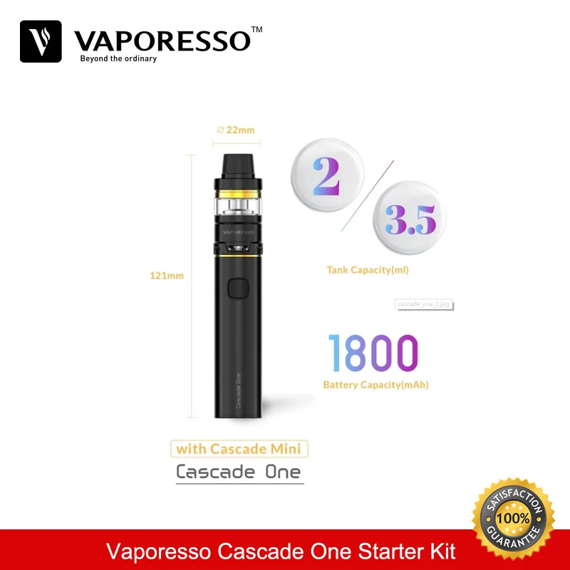 Оригинальная электронная сигарета Vaporesso Cascade One Plus 3000 мАч стартовый набор с GT Mesh