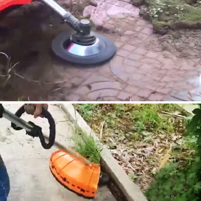 

Steel Wire Lawn Mower Head Trimmer Cutter Head Brush Garden Grass Cutting Dust Cleaning Remover Electric Lawn Mower Accessories