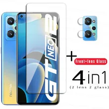 Full Glue Screen Protector For Realme GT Neo2 Glass For Realme GT Neo2 Tempered Glass 9H Camera Lens Film For Realme GT Neo2