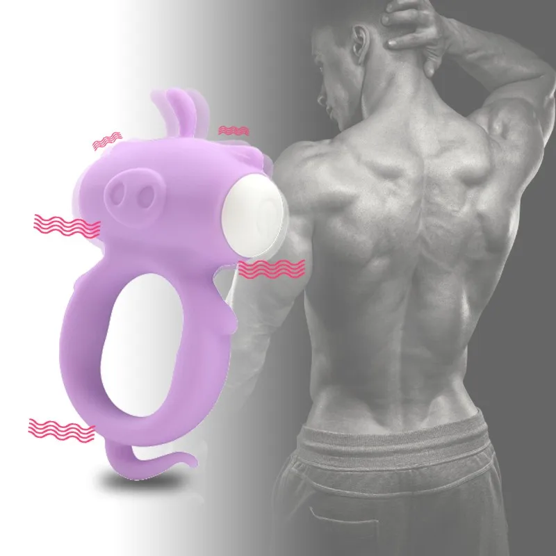 Вибрирующие секс игрушки кольцо вибратор на пенис Петух Кольцо Задержка