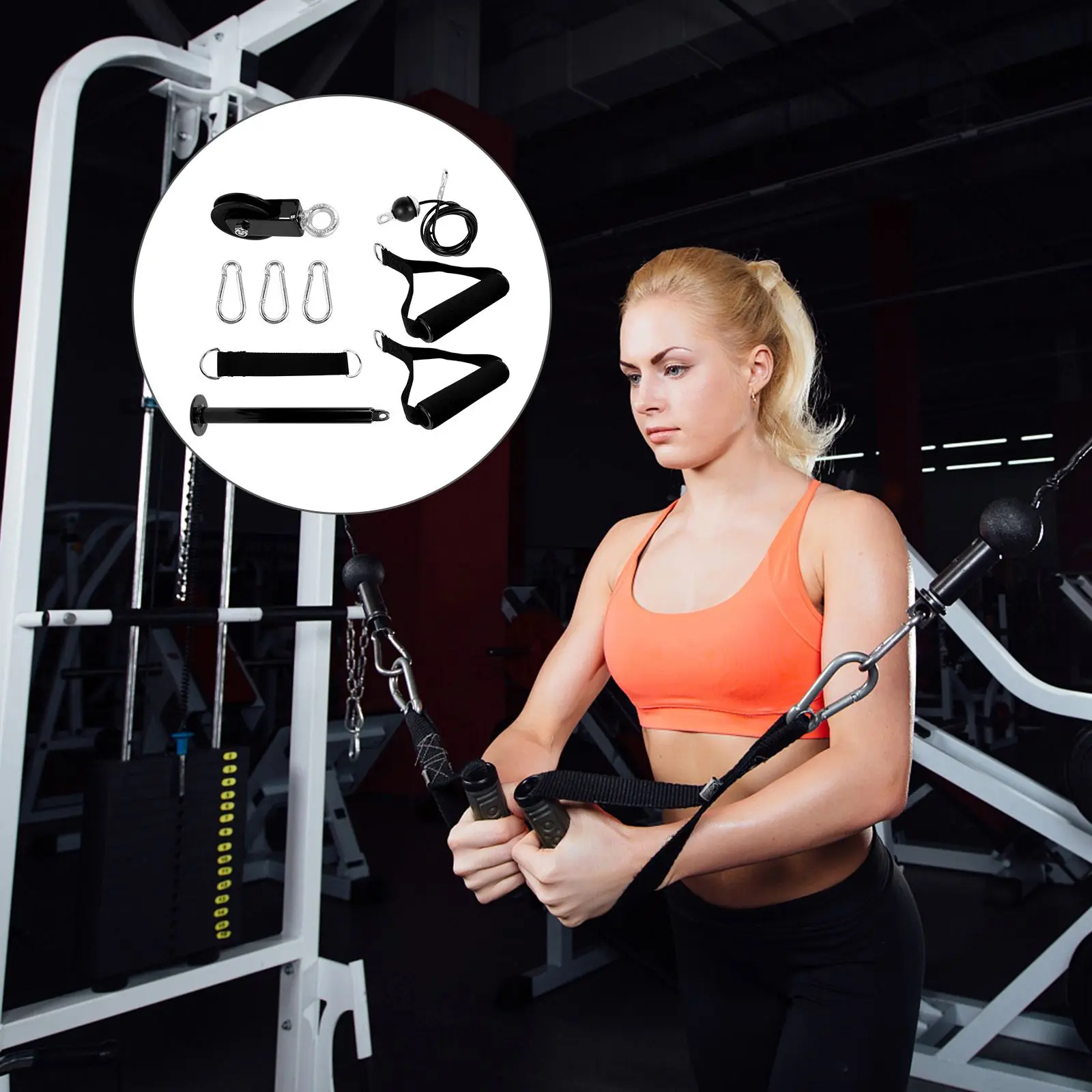 

1 Set of Prime Multifunctional Muscle Training Tool Strength Trainer Equipment for Indoor