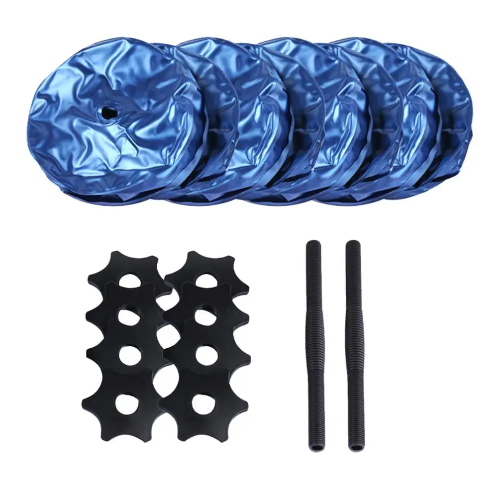 Тяжелая атлетика Заполненные Водой Гантели регулируемые для тренировки