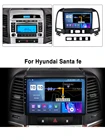 Автомобильный радиоплеер MEKEDE с GPS для Hyundai Santa Fe 2 2006-2012 Android 11 6 ГБ + 128 ГБ автомобильная аудиосистема 5 ГГц Wi-Fi беспроводная Carplay 2din