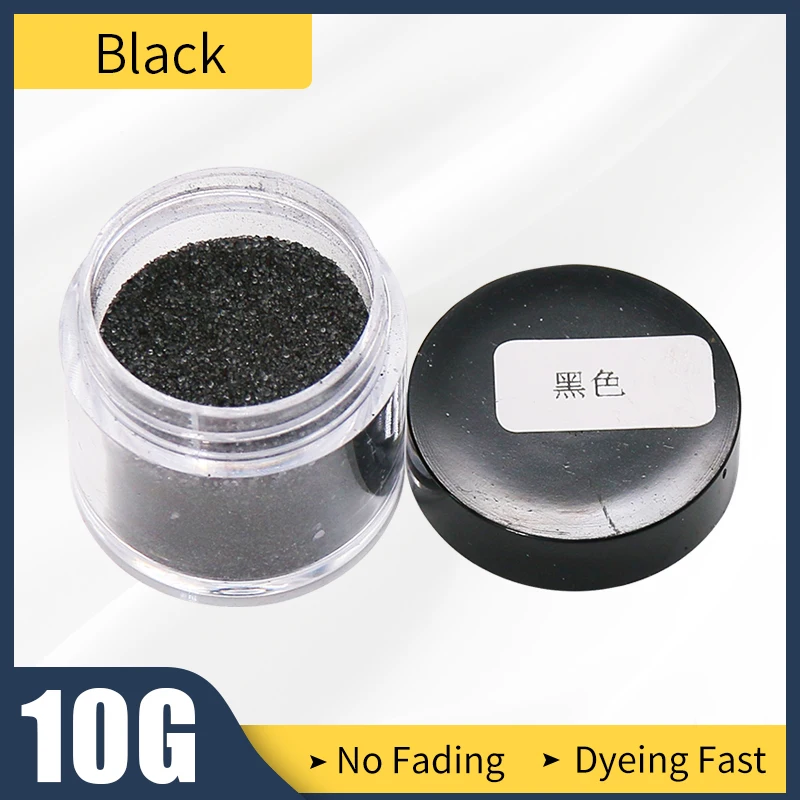 Краситель для ткани черный пигмент 10 г краситель одежды перьев бамбука яиц.