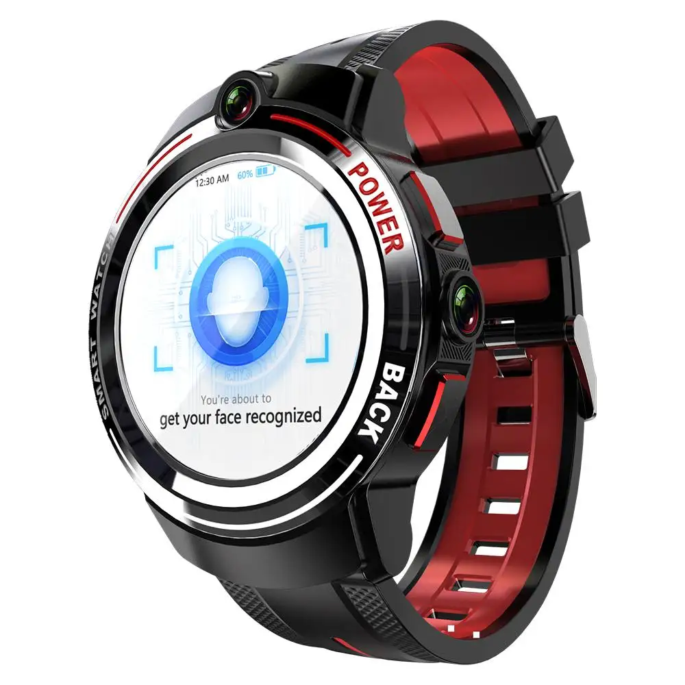 Get LOKMAT LOK02 1.39″ 4G Smart Watch Phone Smartwatch Men 3GB+32GB GPS WIFI Face Unlock Dual Camera Video Chat Heart Rate Monitor