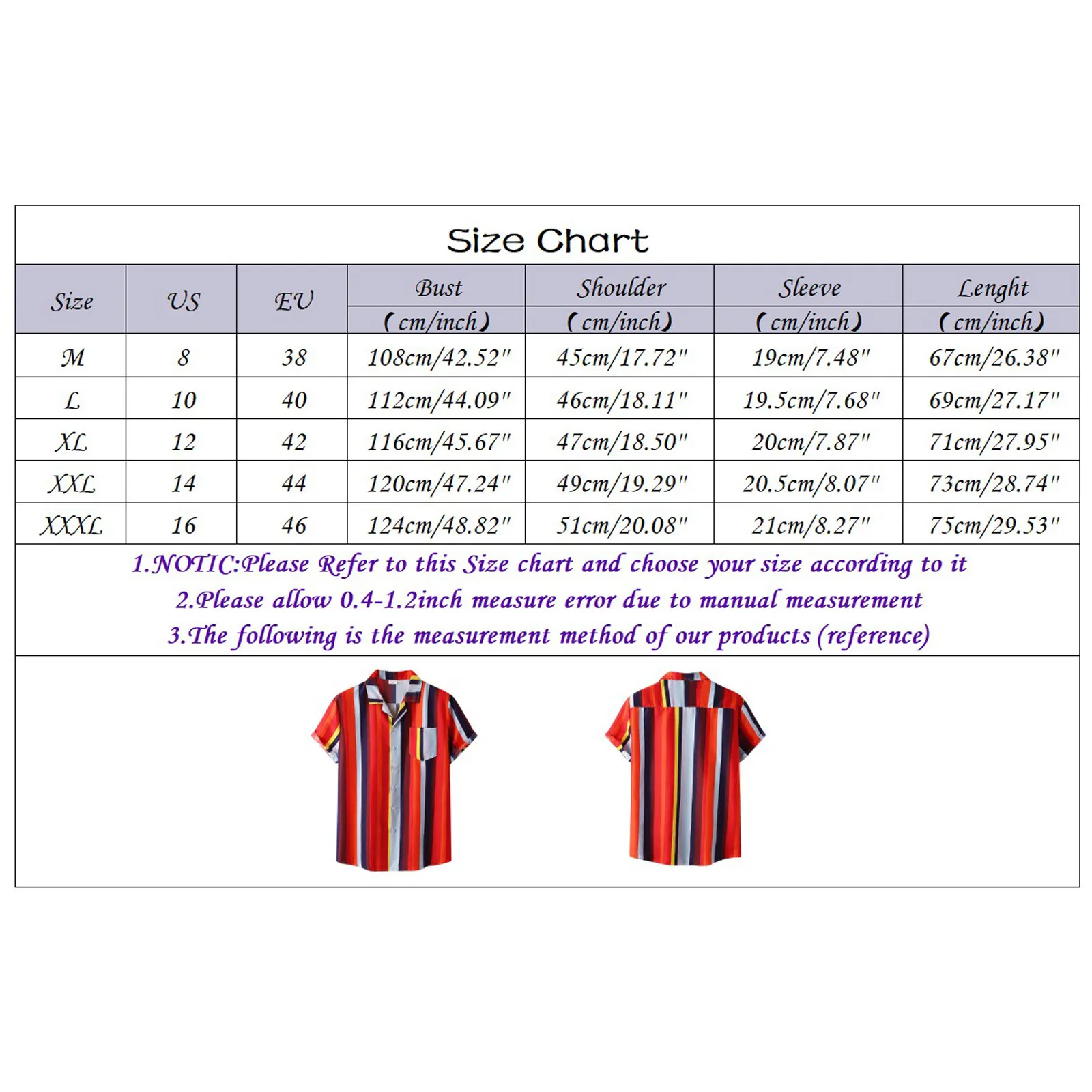 

Men Clothing Casual Stripe Splice Shirt Short Sleeve Button Turn-down Collar Shirt Camisas Harajuku 2021 New