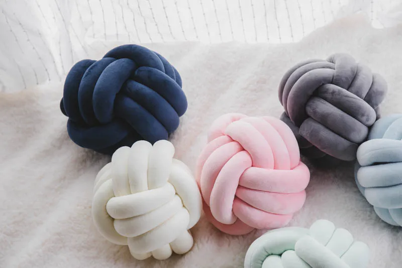 Battilo Knot декоративная наволочка для подушки-украшение дома кровати кушетки офиса