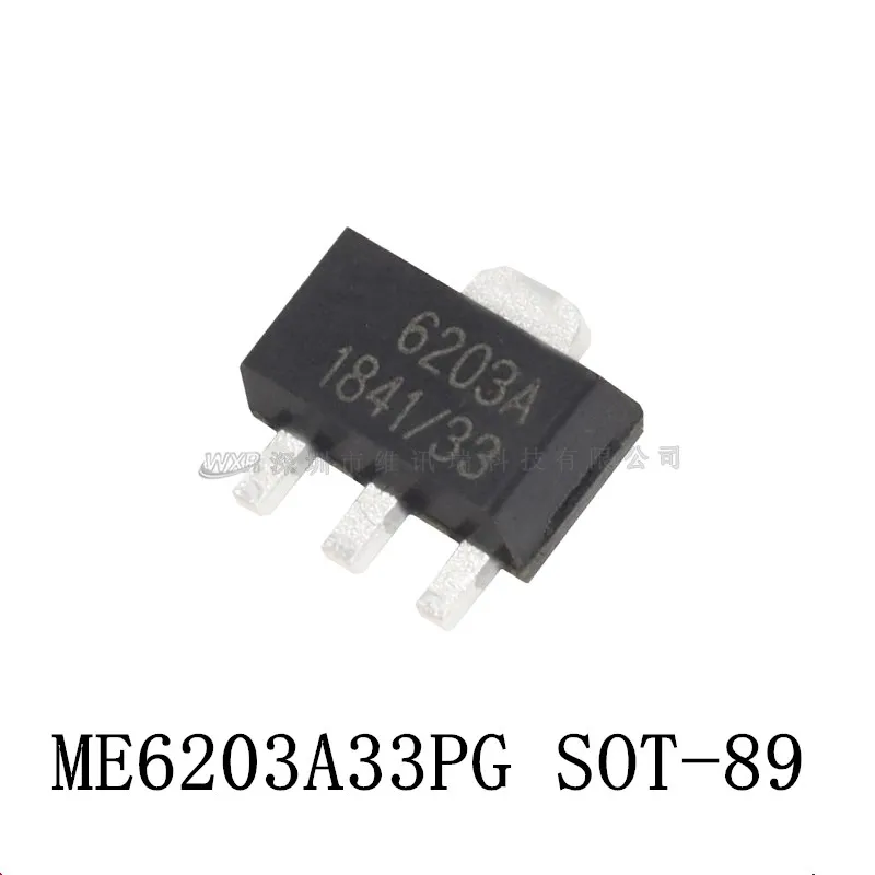 20 шт./лот ME6203A33PG ME6203 ME6203A 6203ASOT89 3 V LDO новая Оригинальная строчка | Бытовая техника