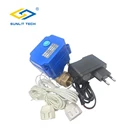 Российский датчик утечки воды с защитным клапаном DN15 для системы обнаружения умного дома