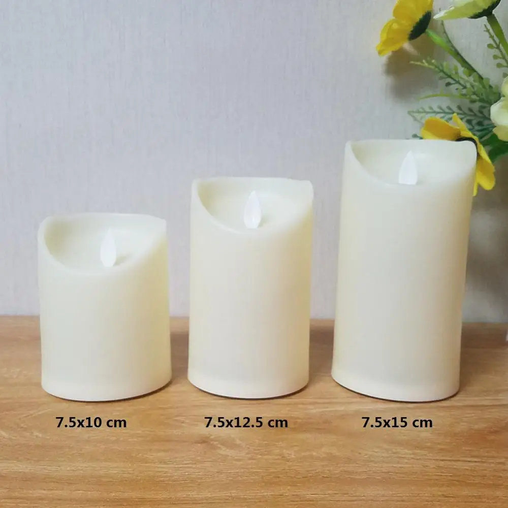 Светодиодные свечи s 3 шт./компл. беспламенные Свечи работающие от батарейки