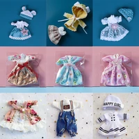 ob11 bjd dolls clothing toys diy dollhouse accessories dress fashion skirt clothes suit for 16cm dolls ymy gsc body