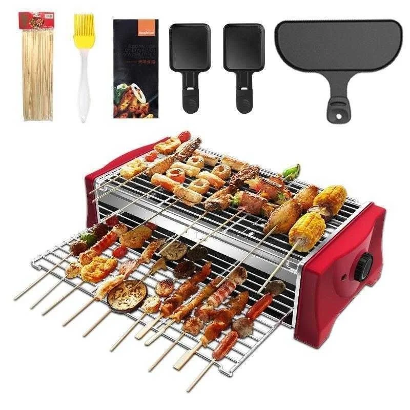 

Parrilla Portatil Portable Eletrica Kebab Machine Plate Grille Electrique Churrasqueira Barbecue For Outdoor Mangal Bbq Grill