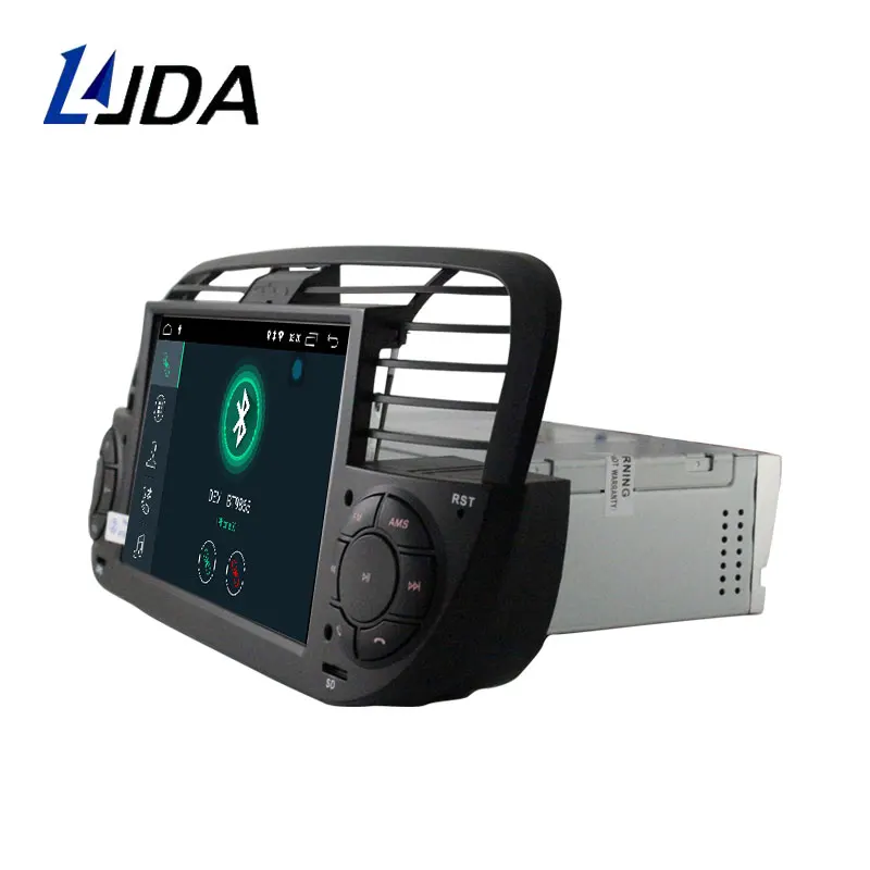 LJDA Android 10 0 автомобильный DVD плеер для FIAT 500 WIFI стерео Мультимедиа управление