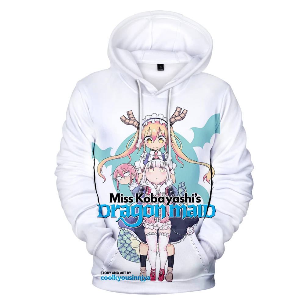 

Anime Miss Kobayashi's Dragon Maid 3D Printed Hoodies Women/Men Fashion Long Sleeve Hooded Sweatshirt Hot Sale Casual Streetwear